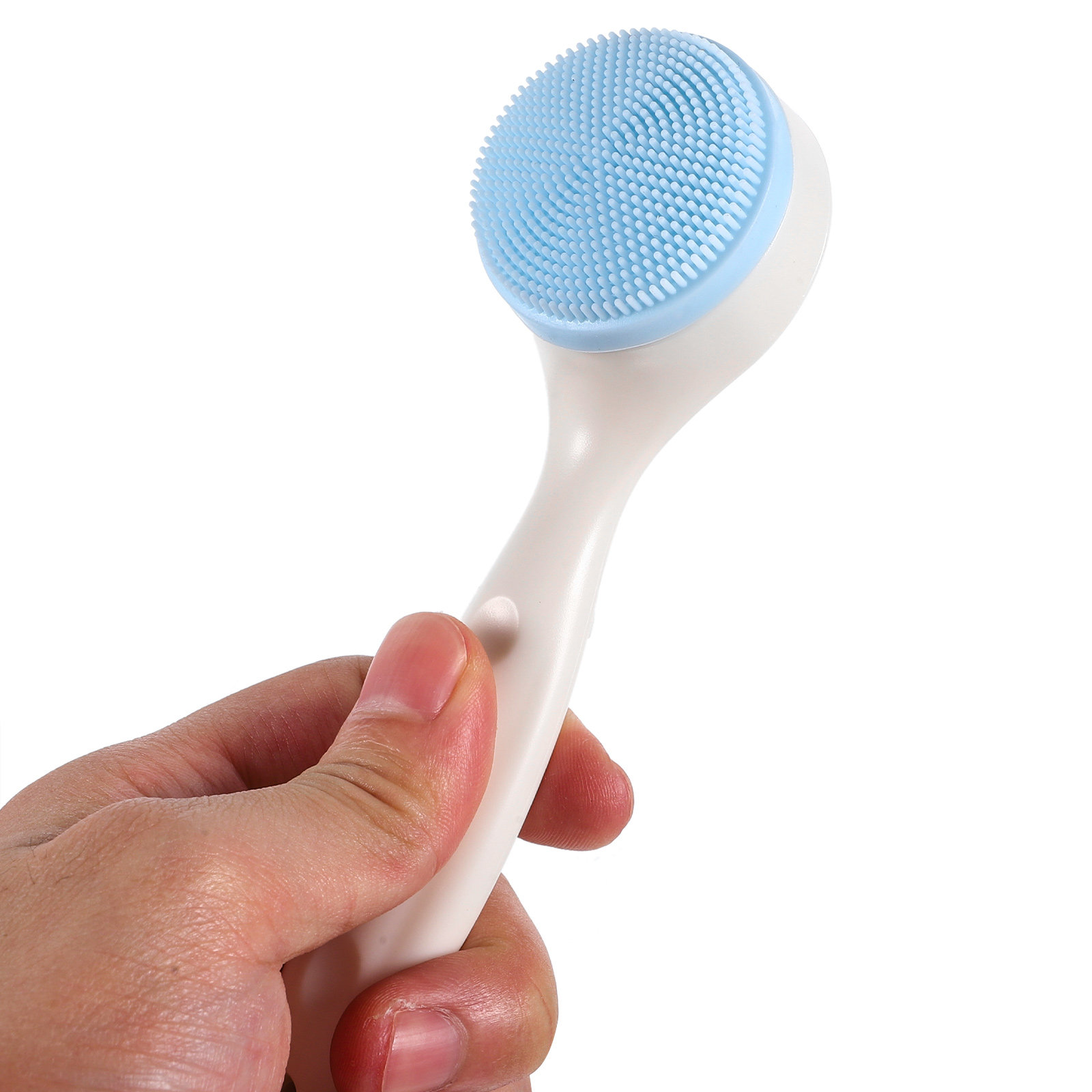 Silicone Face Scrubber Electric - Brosse faciale en silicone, 2 pièces,