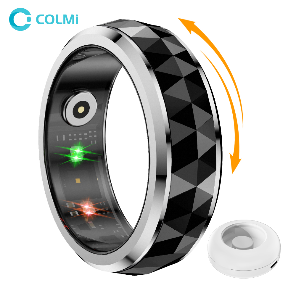 Health Monitors - COLMI-R11 Smart Ring avec étui de