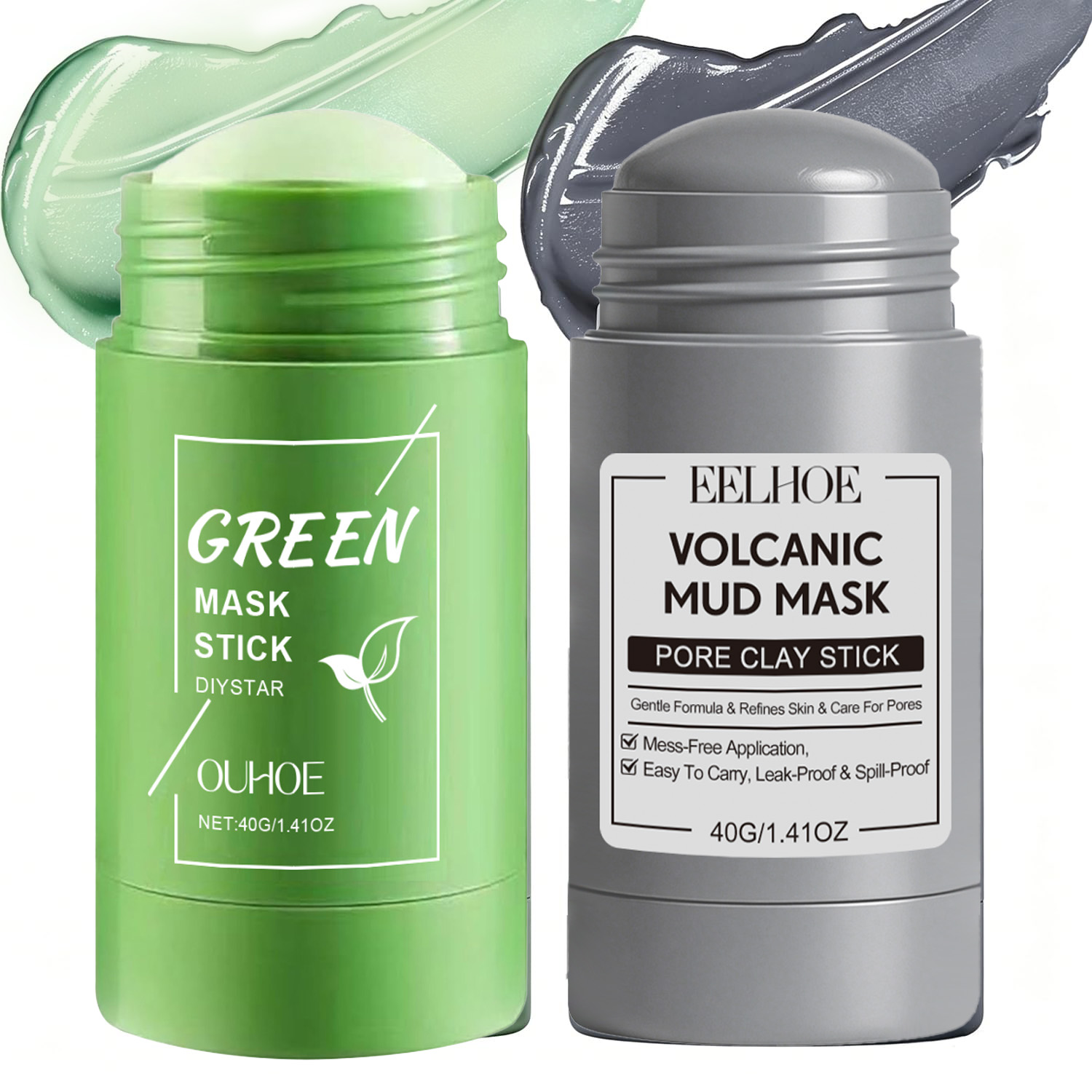 Green Tea Cleansing Clay Mask - Masque Nettoyant en Profondeur aux Volcans