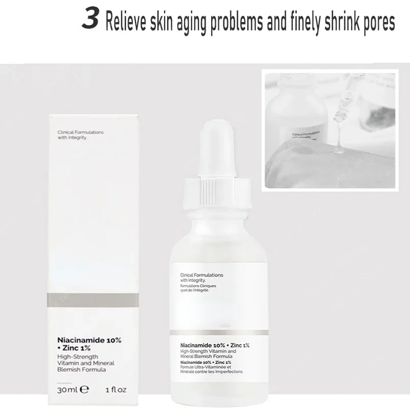Niacinamide Pore Shrinking Essence - Essence blanchissante Niacinamide magnésium, éclaircissant et