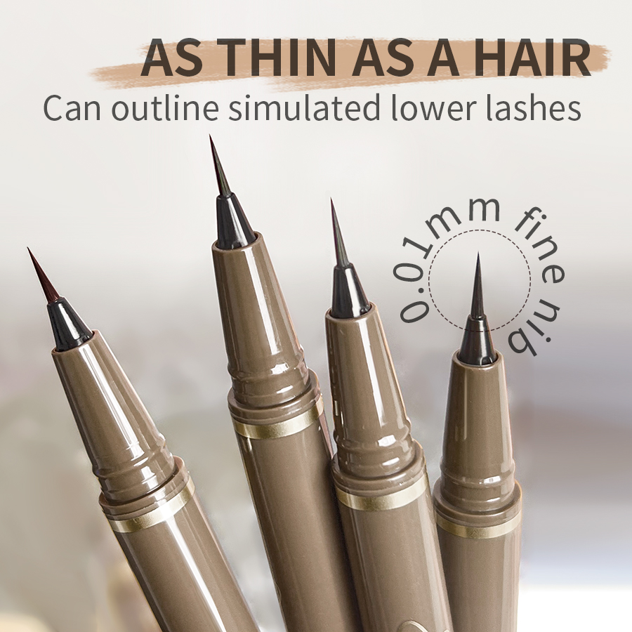 Waterproof Liquid Eyeliner Pen - Stylo Eyeliner Imperméable Lisse et Très
