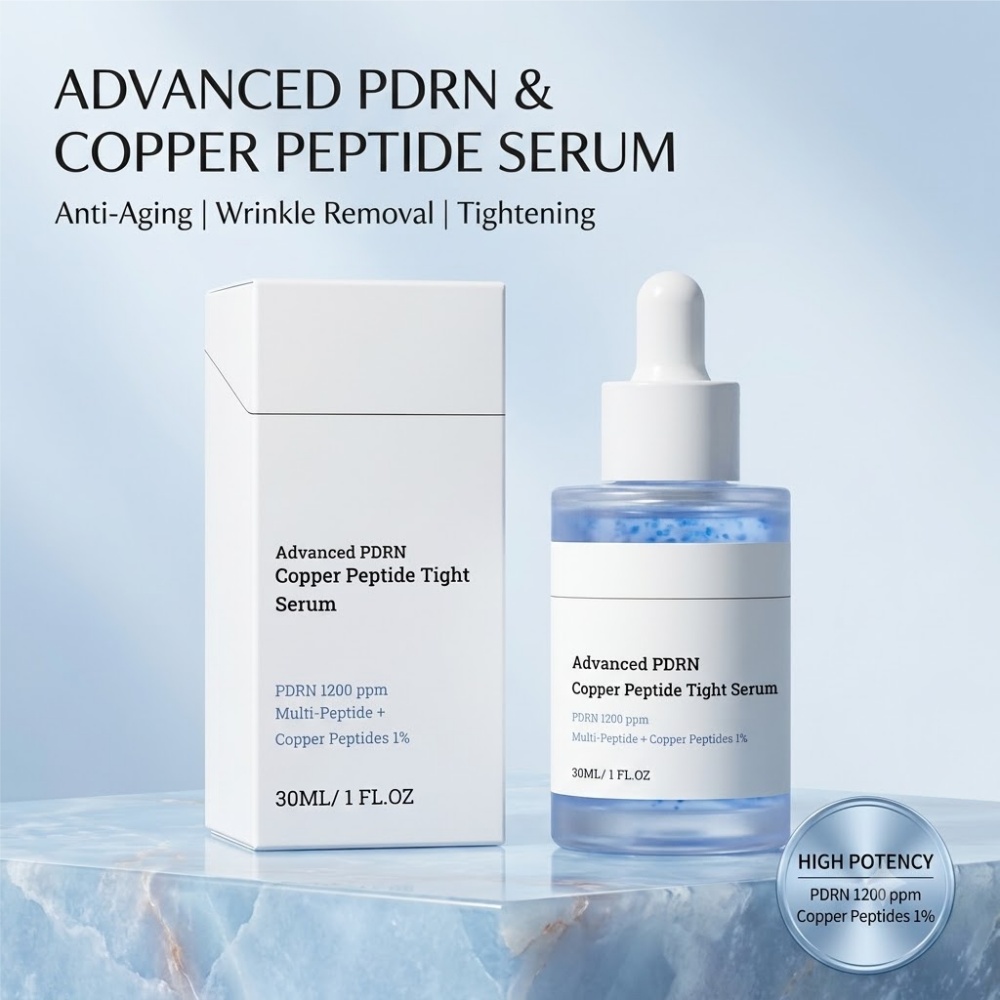 Hyaluronic Acid Facial Serum - Sérum pour le visage au cuivre