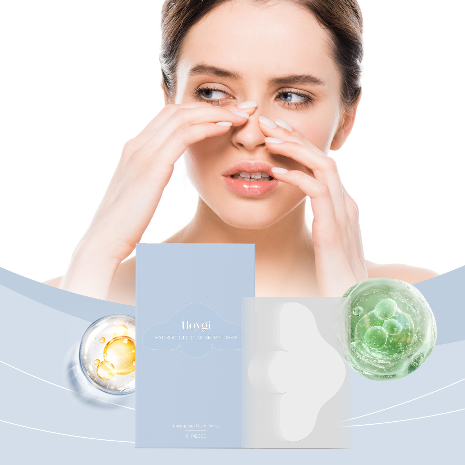 Salicylic Acid Blackhead Remover - Bandes nasales à l'acide salicylique, contrôle