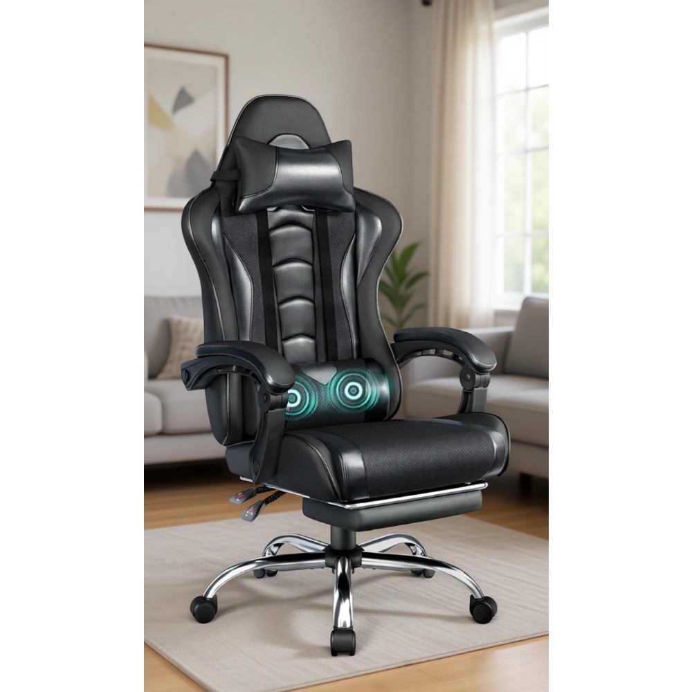 Massage - Chaise de jeu confortable en cuir