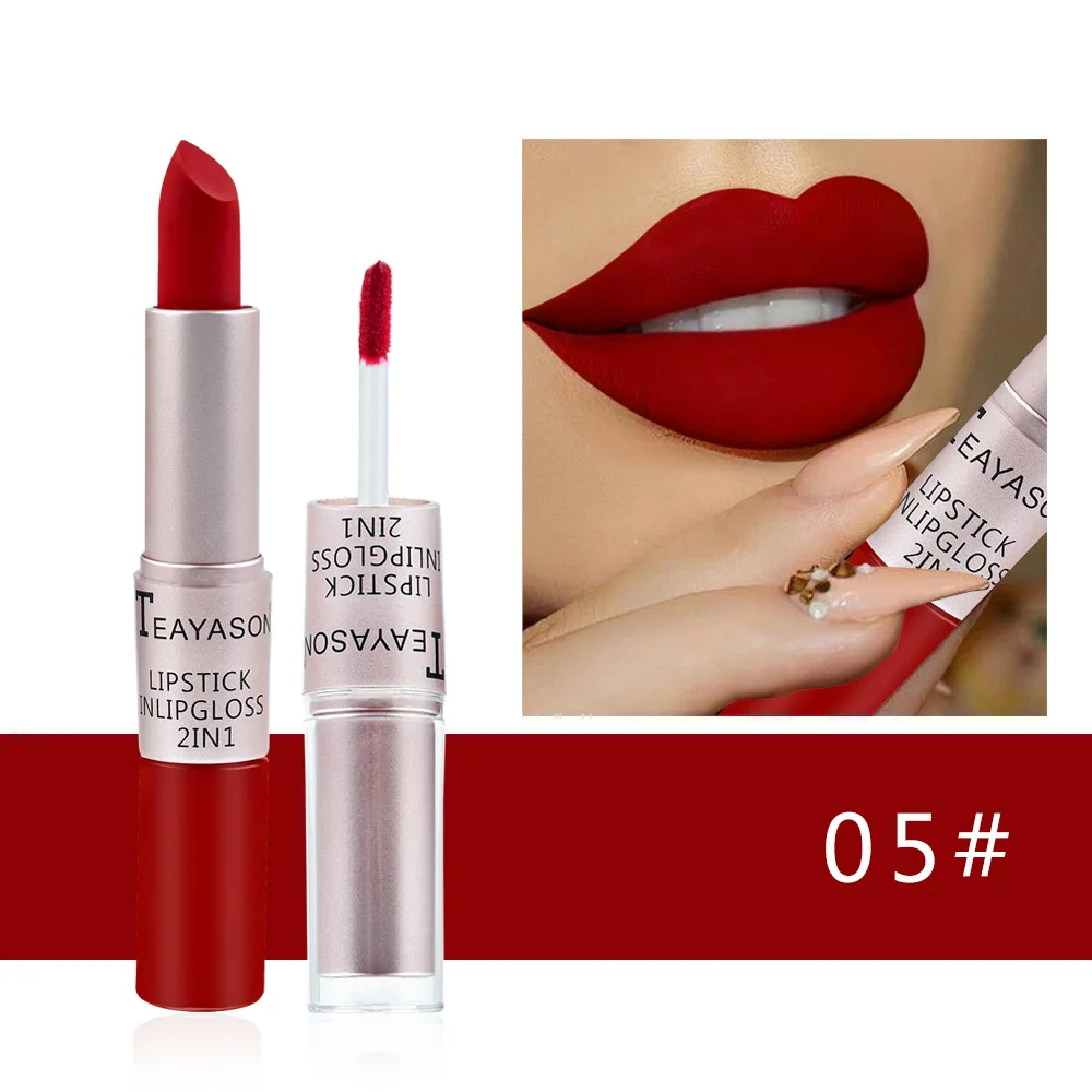 Matte Velvet Lip Tint Long Lasting - Rouge à lèvres rose 2 en