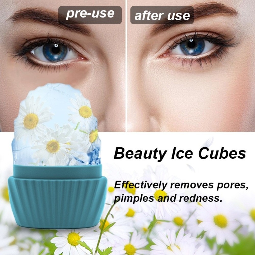 Face Ice Roller Puffiness - Rouleau de glace en silicone pour