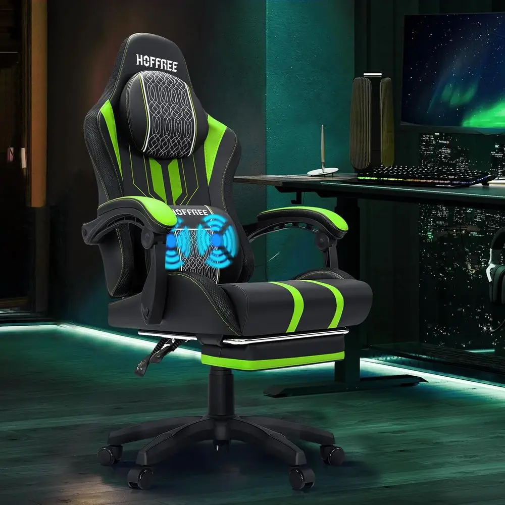 Massage - Chaise de jeu ergonomique avec fonction