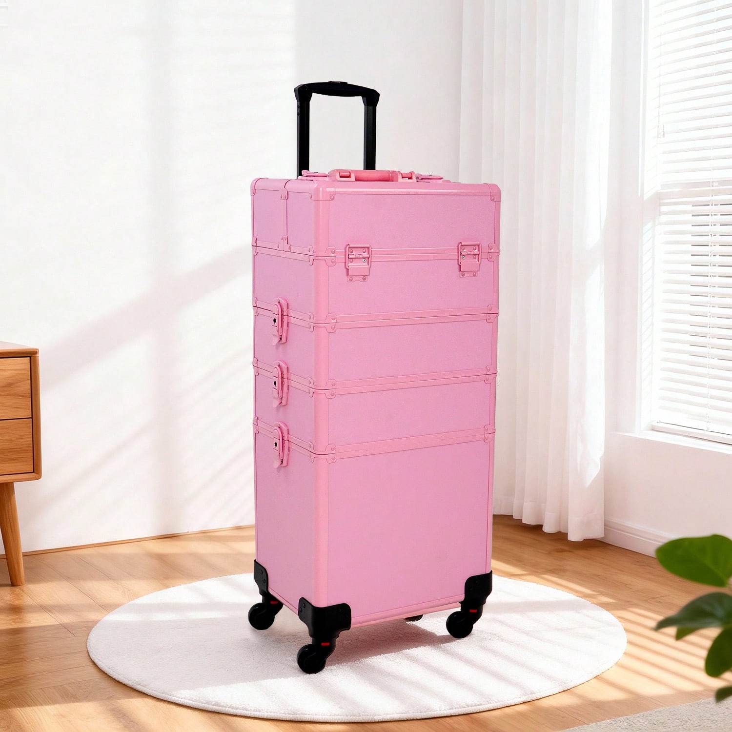 Makeup - Valise de maquillage à roulettes 4