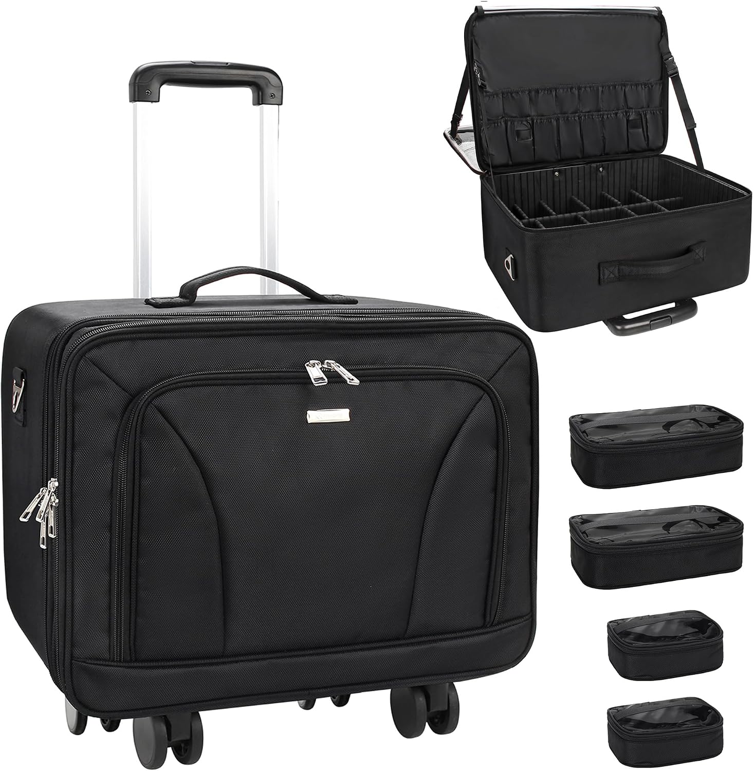 Makeup - Valise de maquillage extra-large à roulettes