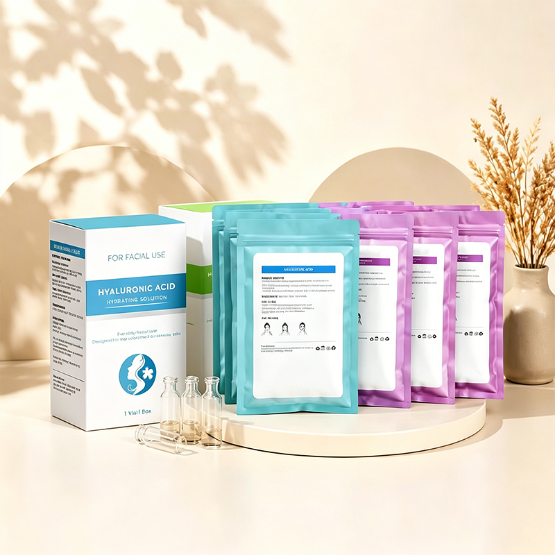 Hyaluronic Acid Facial Serum - 1 Boîte/Sachet de flacons GPLab Kit