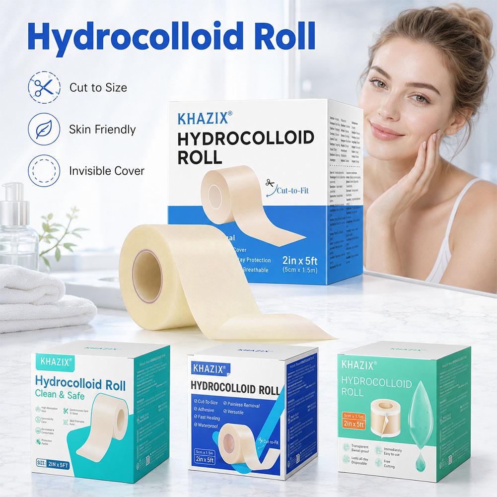 Hydrocolloid Pimple Patch - 1 rouleau de patchs hydrocolloïdes pour