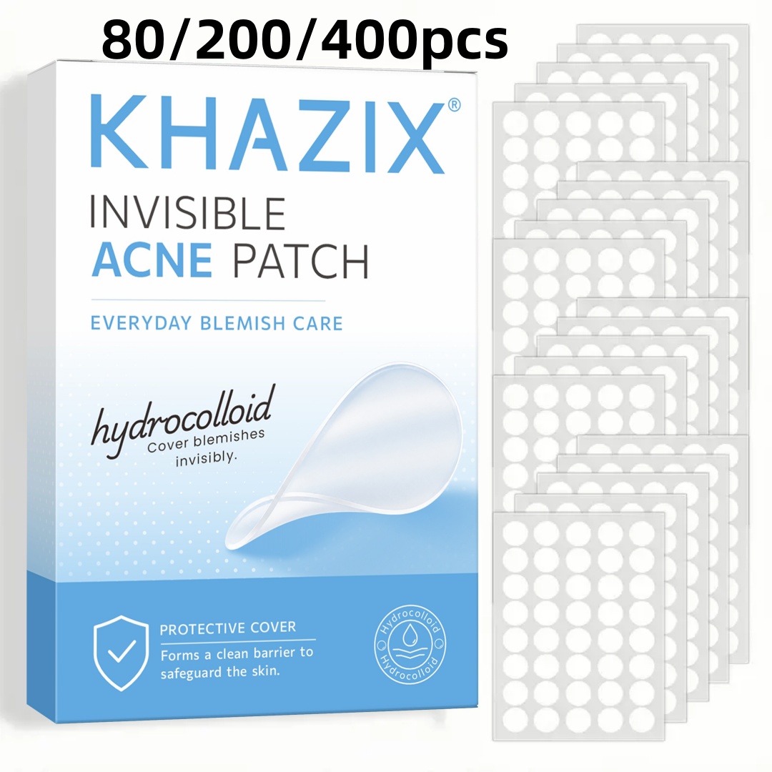 Hydrocolloid Pimple Patch - 80/200/400 pièces Patchs hydrocolloïdes pour l'acné