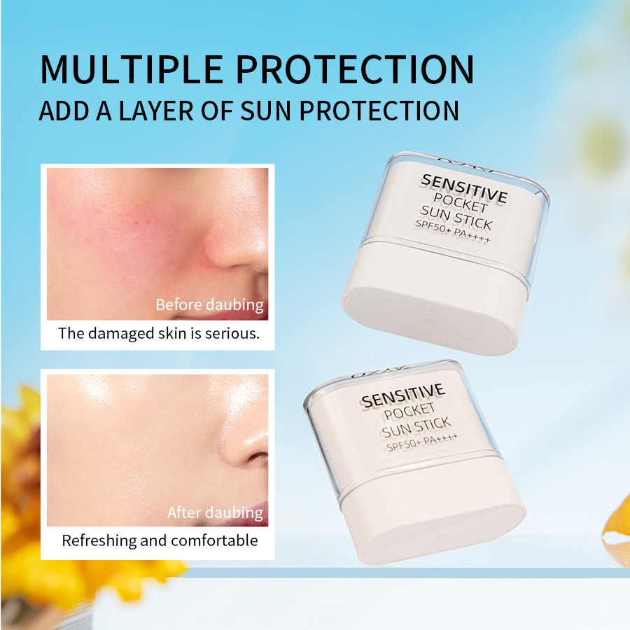 Spf 50 Waterproof Sunscreen - Stick solaire de poche mini -