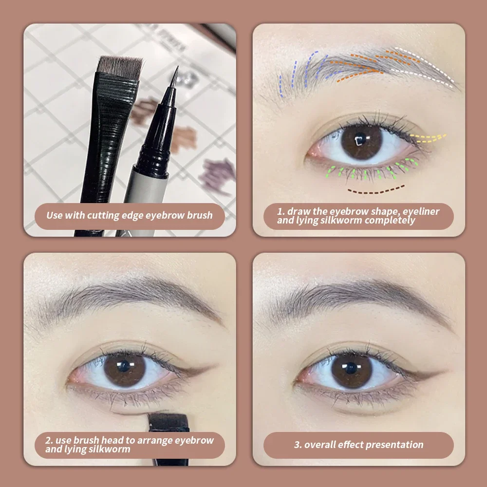 Crayon à sourcils liquide mult - Waterproof Liquid Eyeliner Pen avis et prix