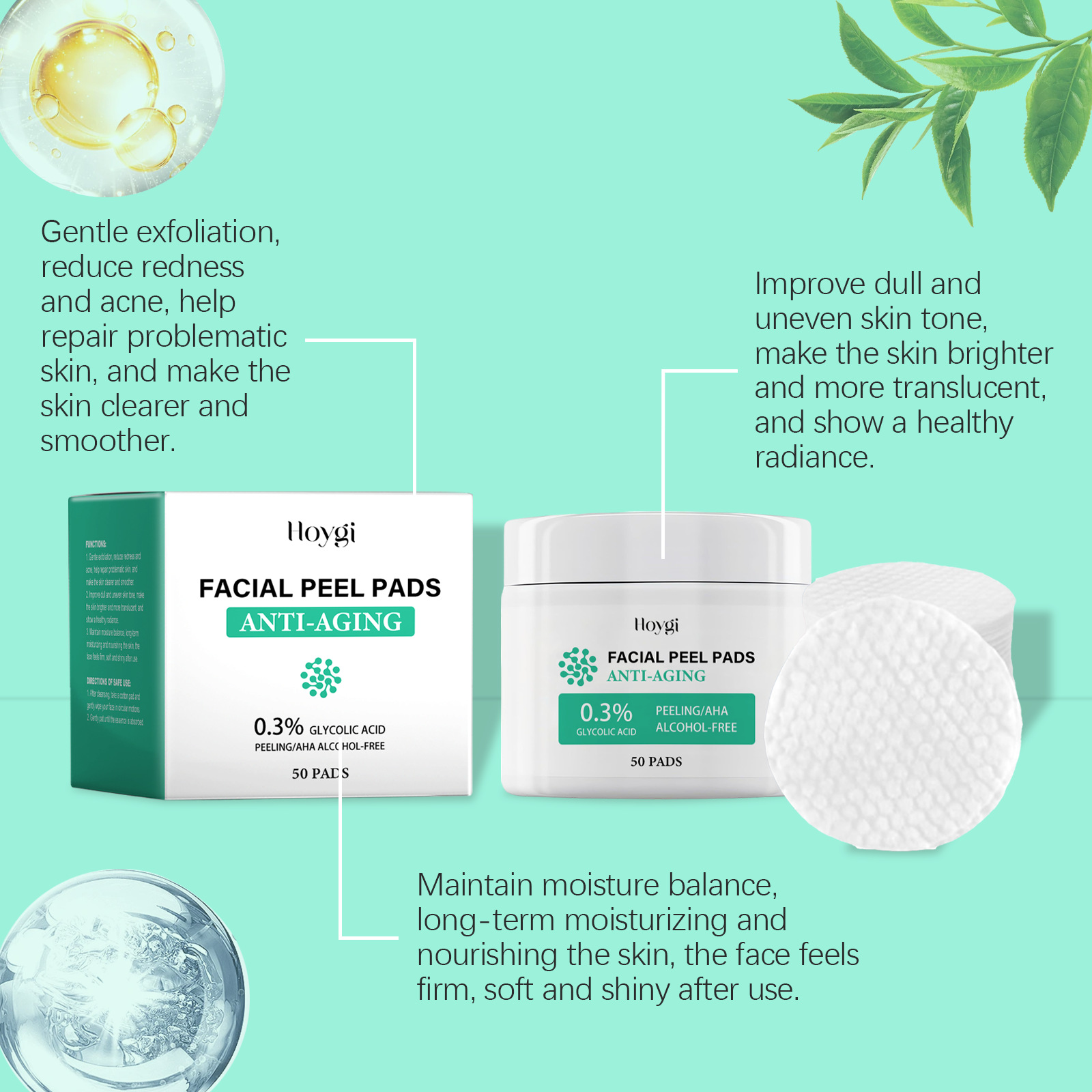 Tampons de coton à l'acide gly - Salicylic Acid Blackhead Remover avis et prix
