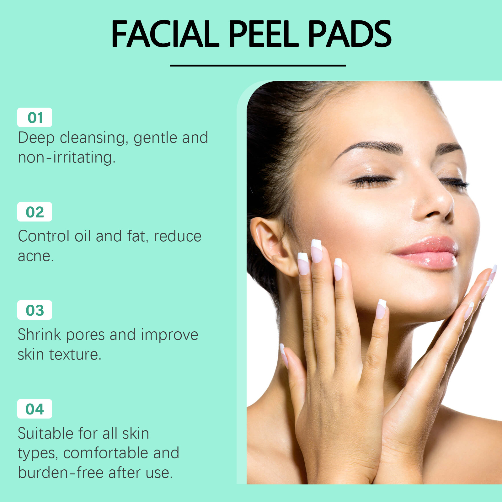 Tampons de coton à l'acide gly - Salicylic Acid Blackhead Remover avis et prix