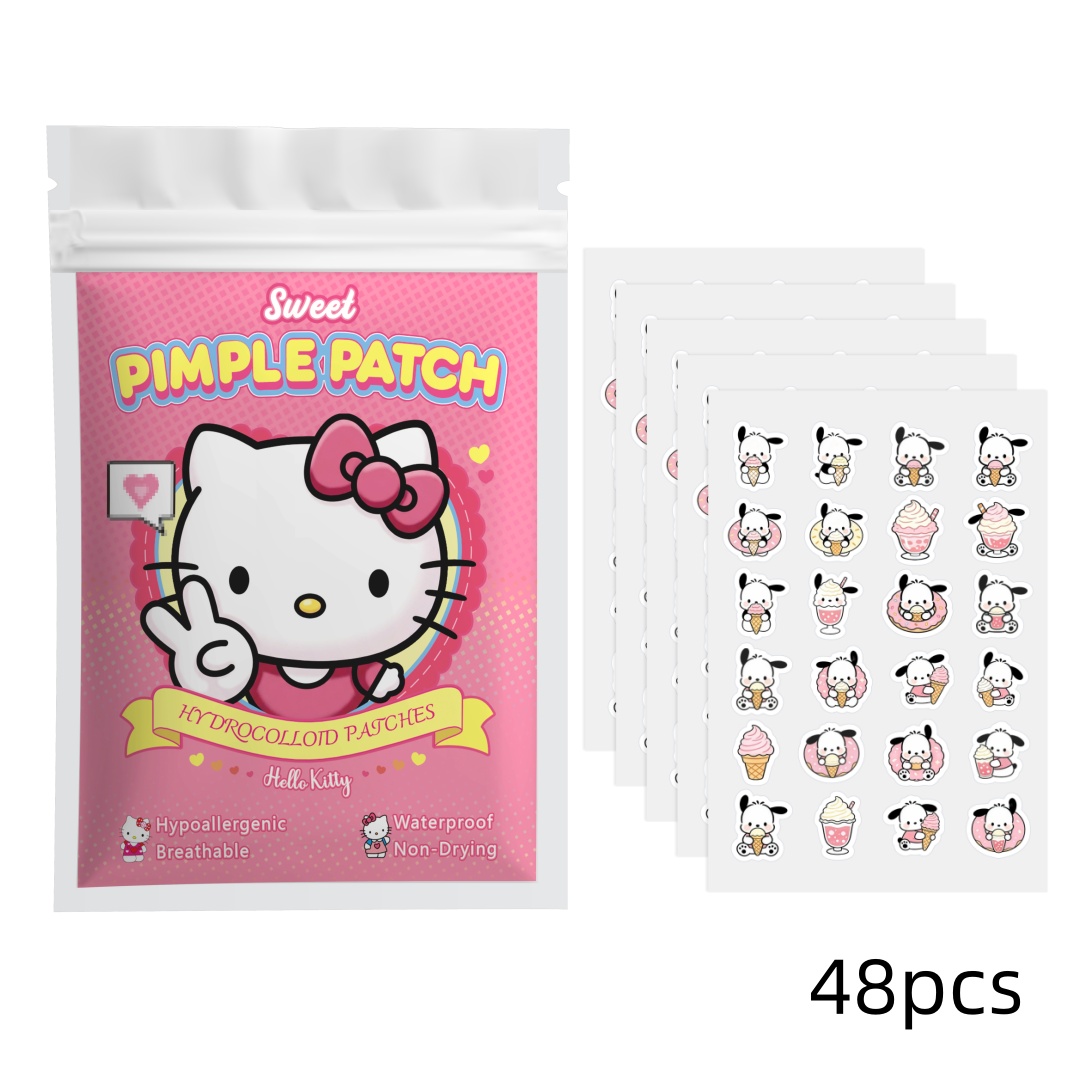48/120PCS Patchs anti-acné Hel - Hydrocolloid Pimple Patch avis et prix