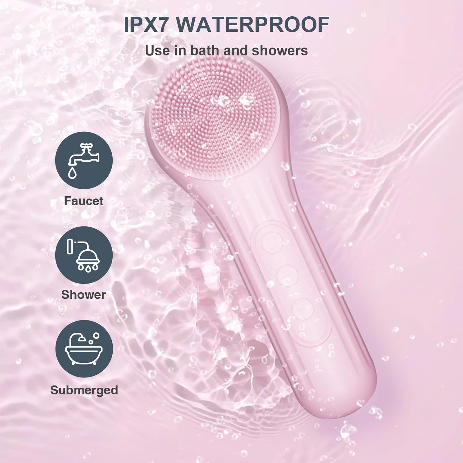 Épurateur de visage en Silicon - Silicone Face Scrubber Electric avis et prix