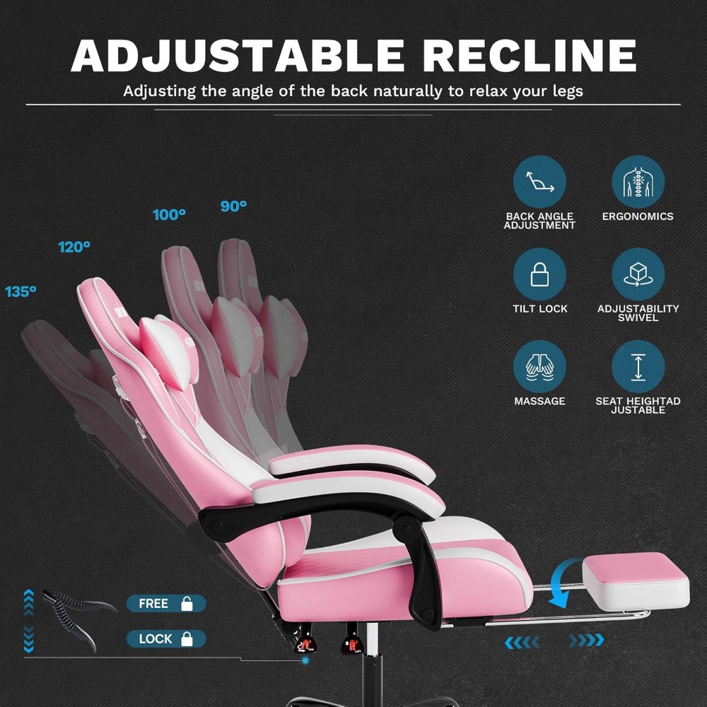 Chaises de jeu ergonomiques po - Massage avis et prix