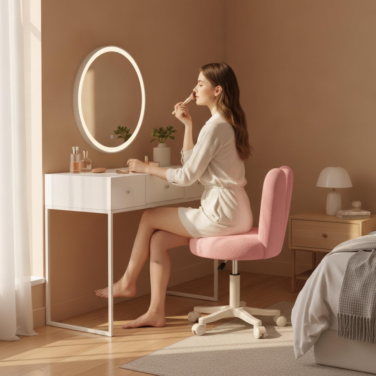 Tabouret roulant avec dossier  - Makeup avis et prix