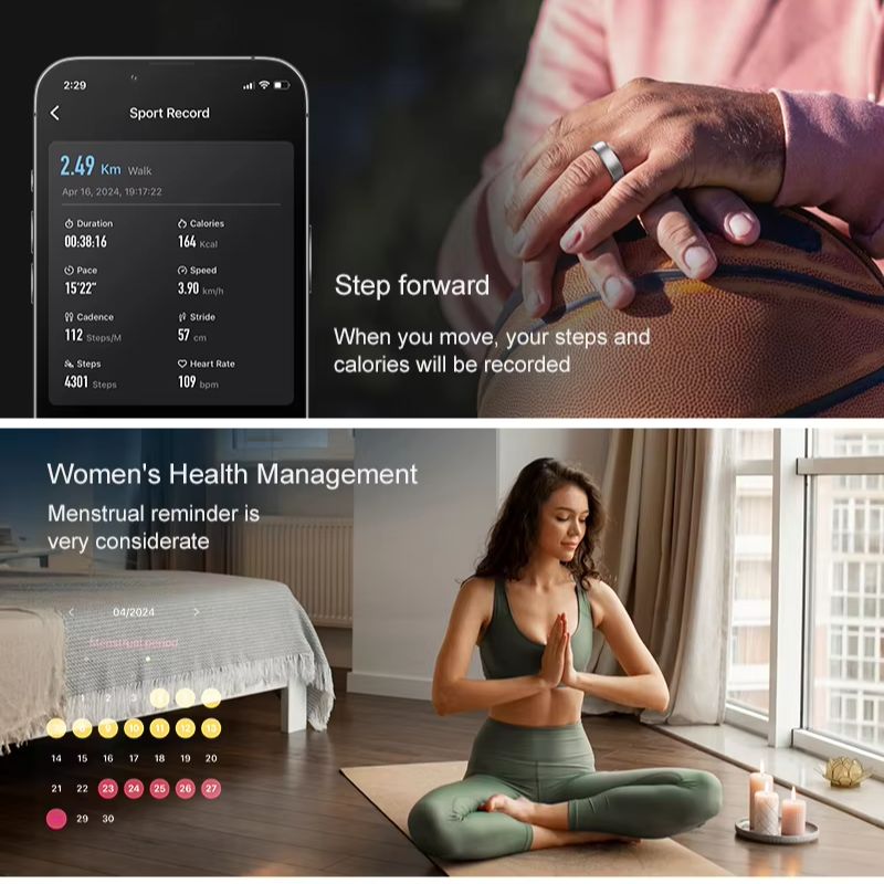 Bague connectée pour hommes et - Health Monitors avis et prix