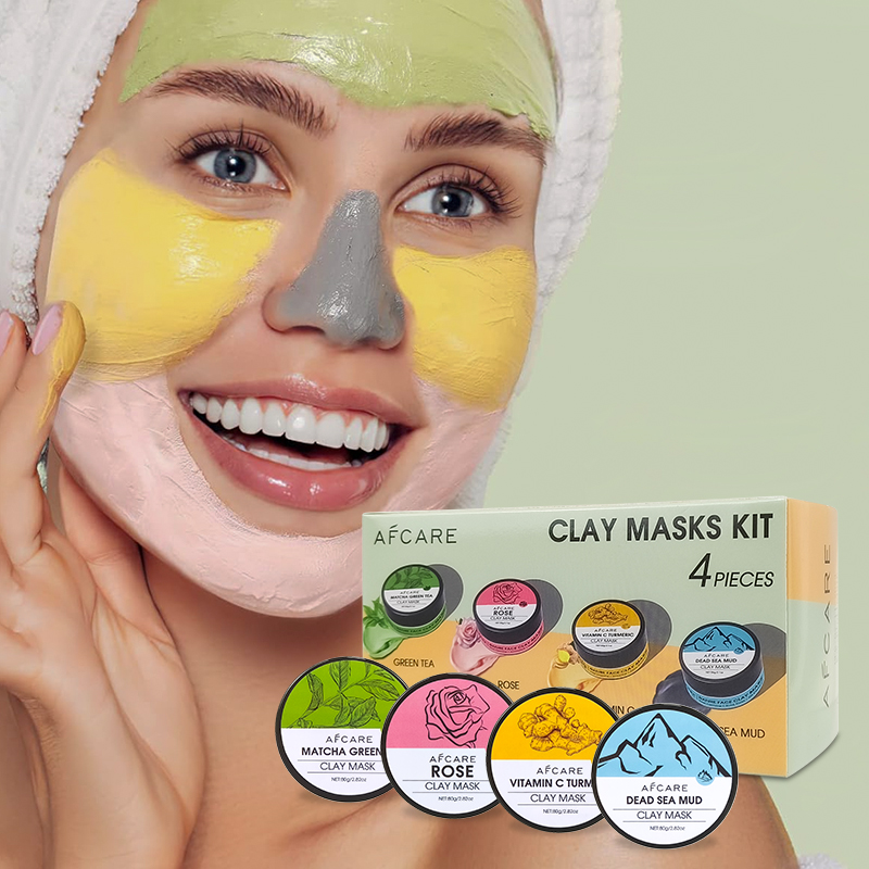Ensemble de 4 masques faciaux  - Green Tea Cleansing Clay Mask avis et prix