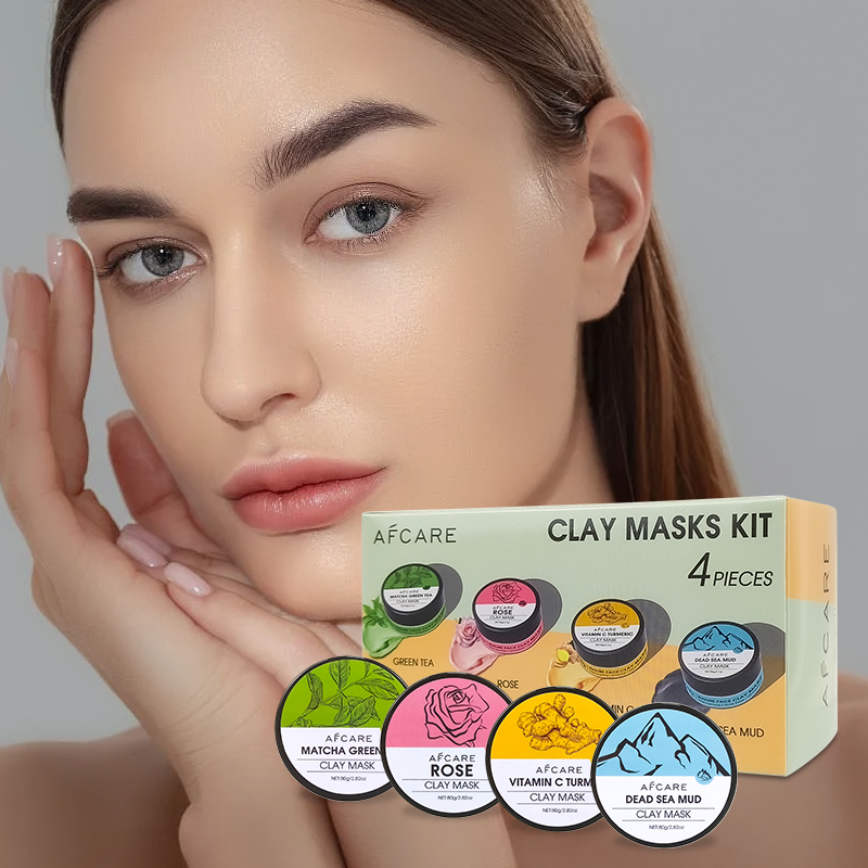 Ensemble de 4 masques faciaux  - Green Tea Cleansing Clay Mask avis et prix