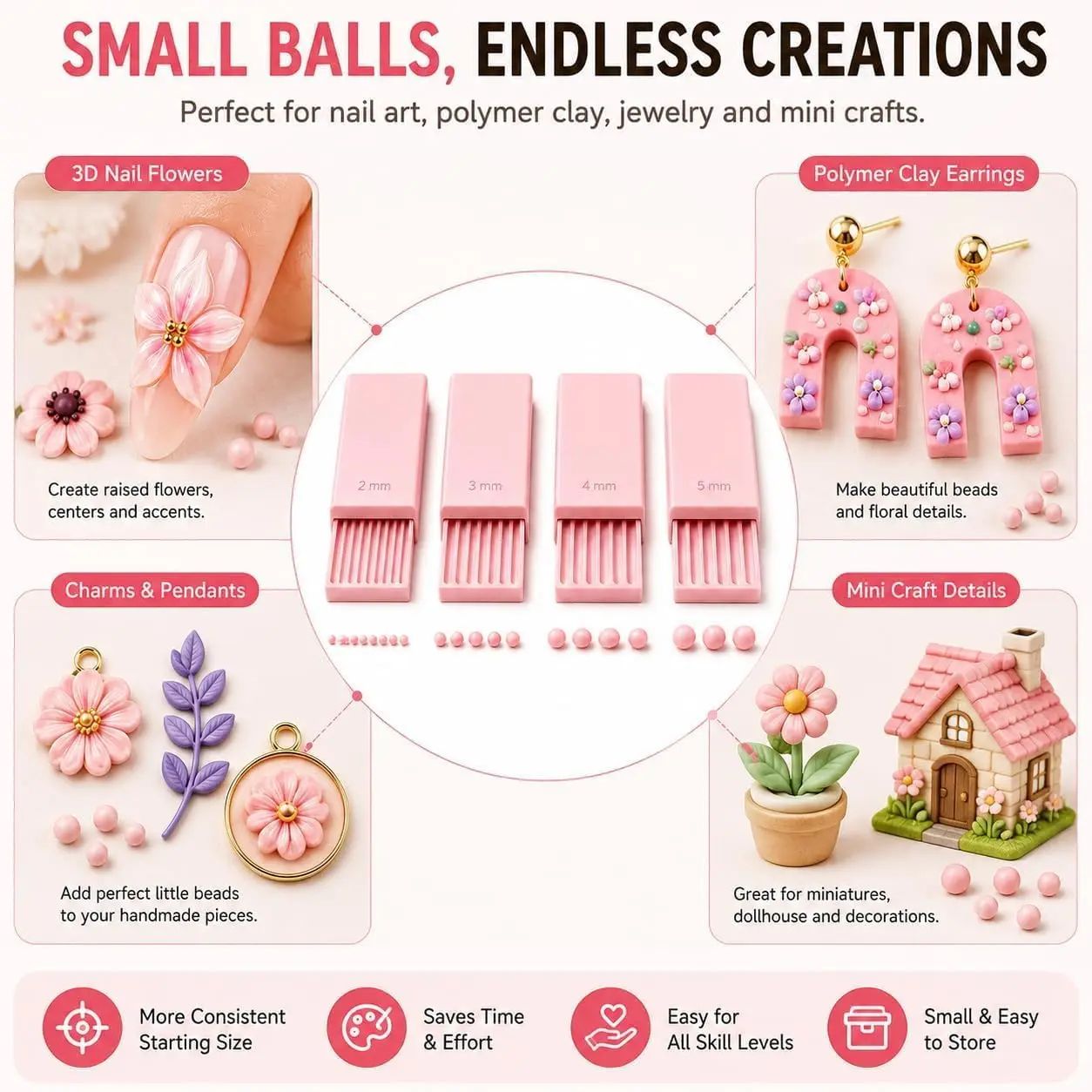 Lot de 4 outils de fabrication - Nail Art avis et prix