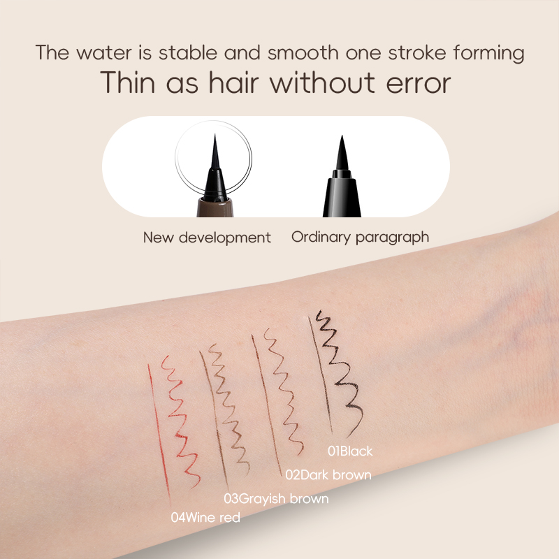 Stylo Eyeliner Imperméable Lis - Waterproof Liquid Eyeliner Pen avis et prix