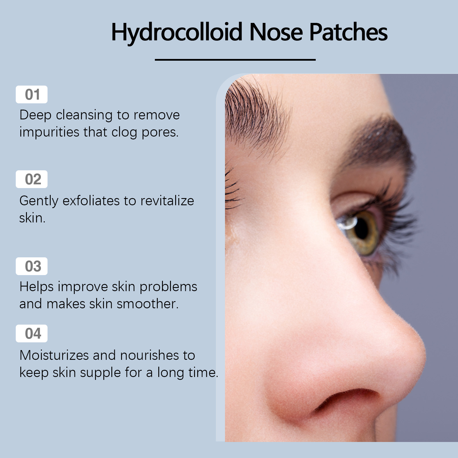 Bandes nasales à l'acide salic - Salicylic Acid Blackhead Remover avis et prix