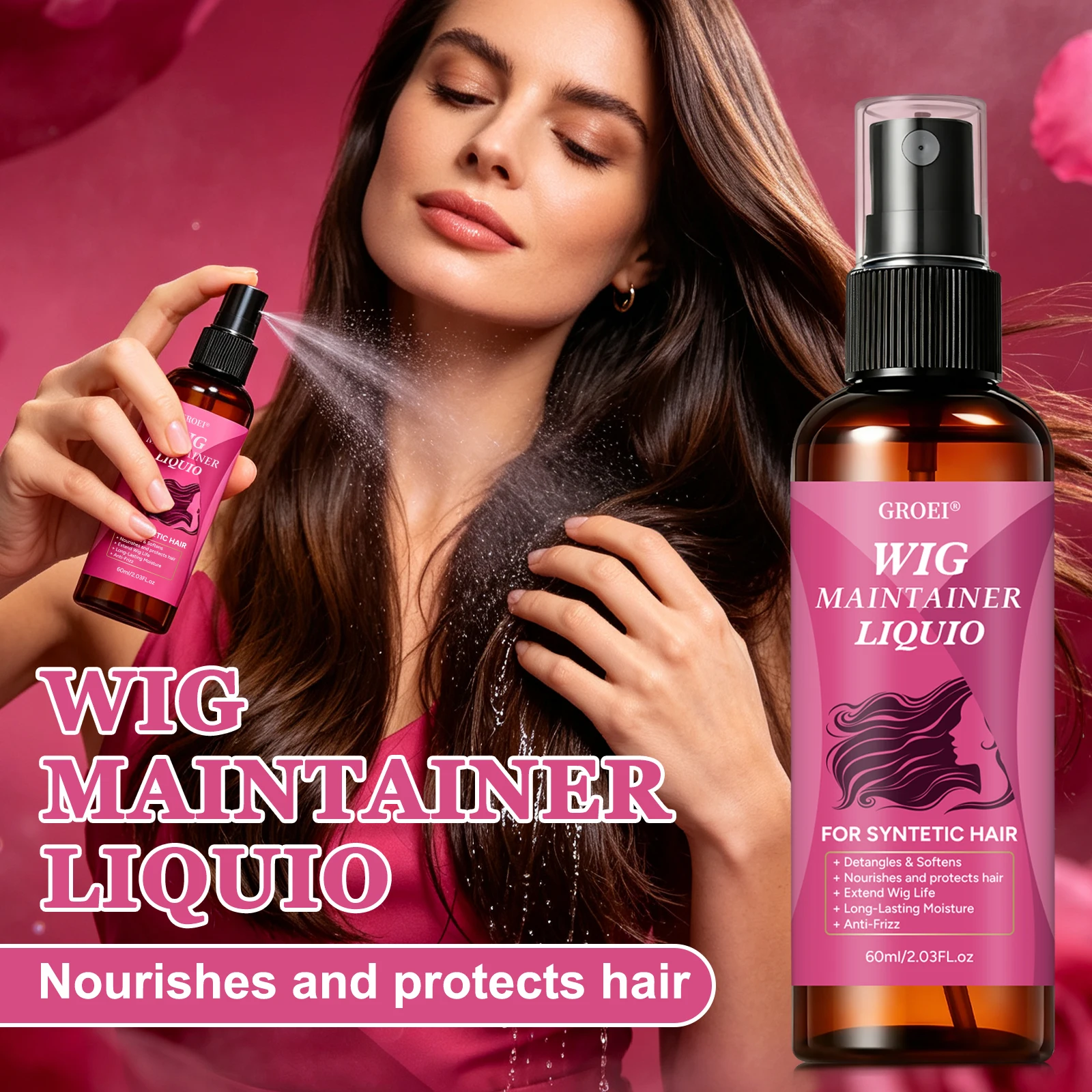 GROEI Spray Anti-Frisottis pou - Hair Care avis et prix