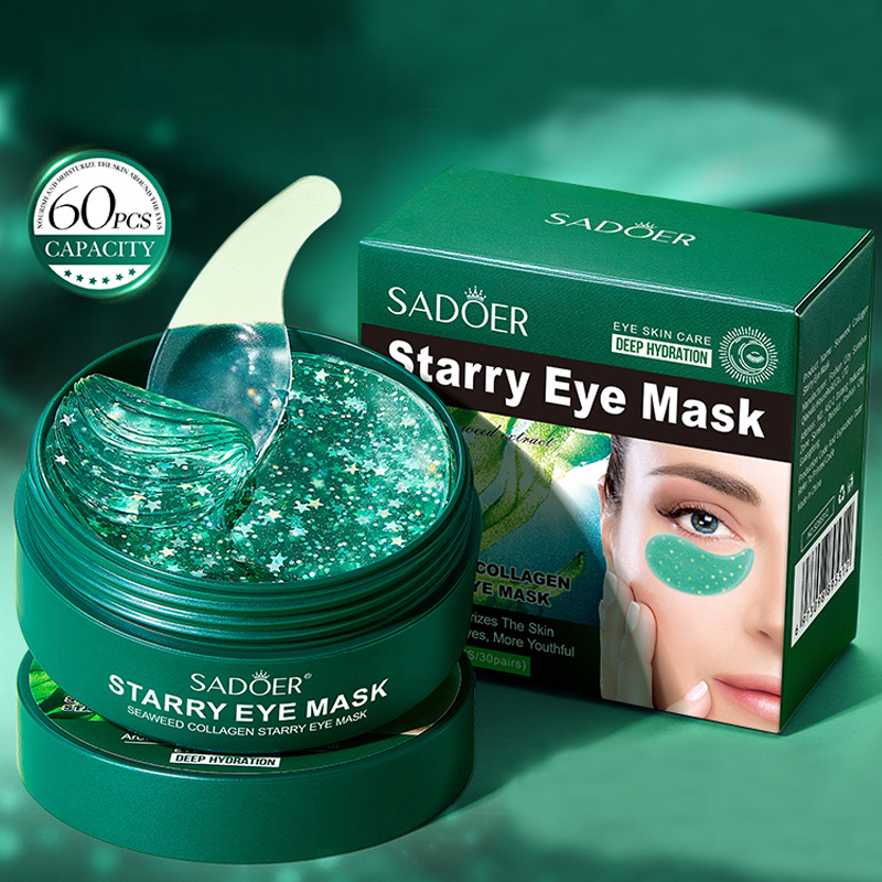 60 pièces/boîte Masque pour le - Collagen Under Eye Patches avis et prix