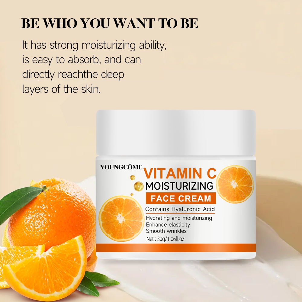 Crème hydratante à la vitamine - Hyaluronic Acid Facial Serum avis et prix