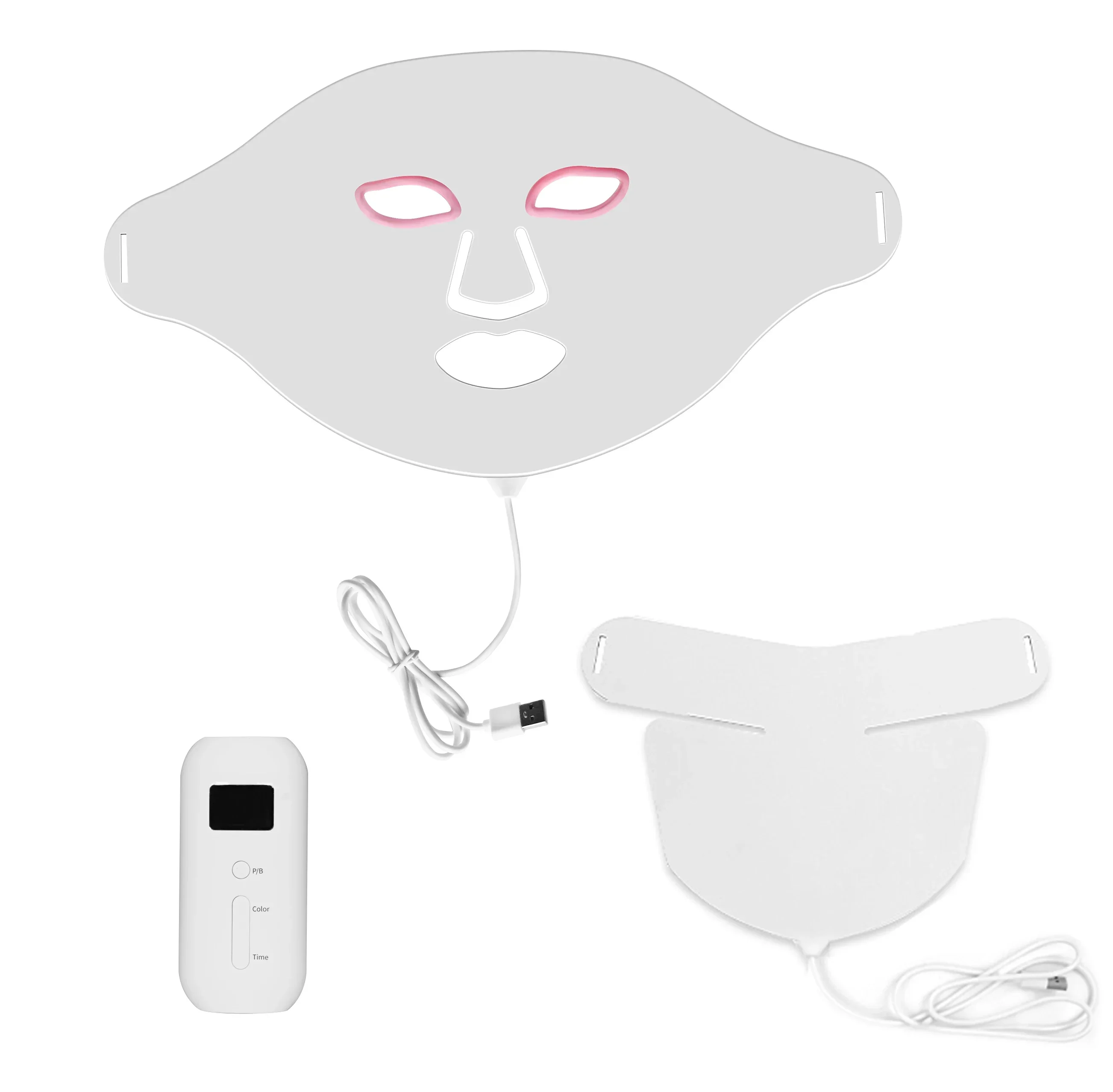 Masque LED en silicone Ideathe - Led Light Therapy Face Mask avis et prix