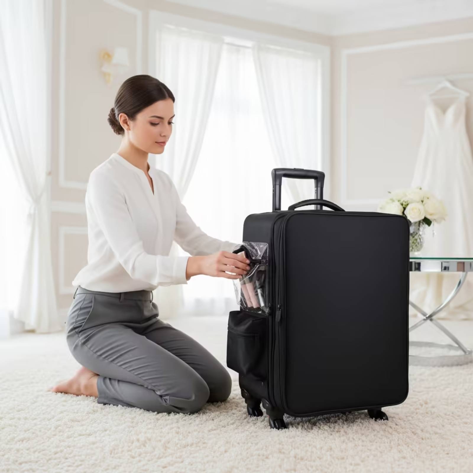Valise à maquillage rigide à r - Makeup avis et prix