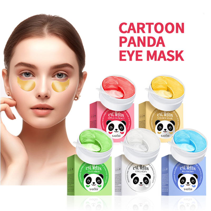 60 pièces SADOER cristal colla - Collagen Under Eye Patches avis et prix