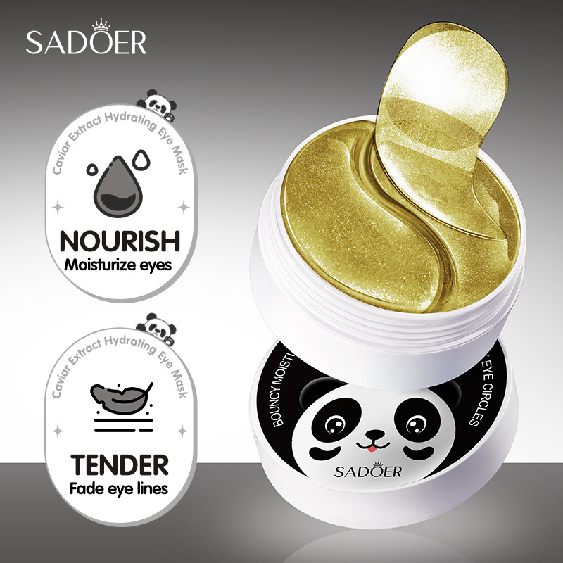 60 pièces SADOER cristal colla - Collagen Under Eye Patches avis et prix