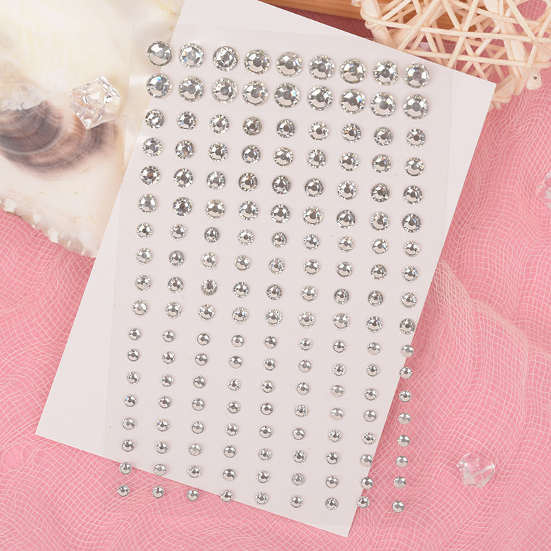 Strass blancs 2mm 3mm 4mm, dia - Nail Art avis et prix