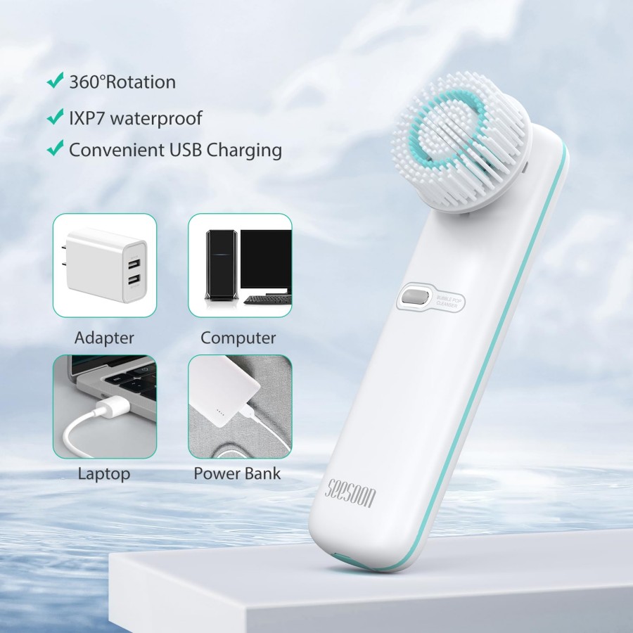Brosse nettoyante pour le visa - Silicone Face Scrubber Electric avis et prix