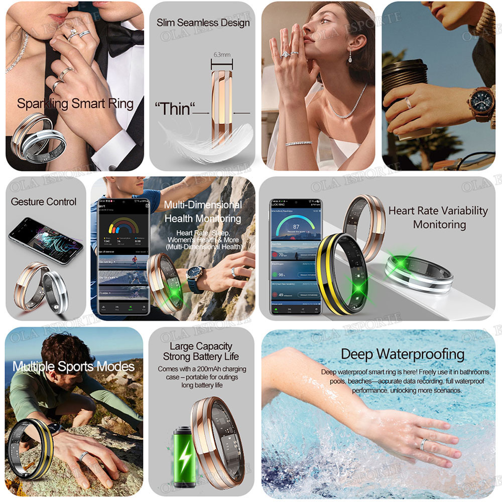 Nouvelle bague intelligente fi - Health Monitors avis et prix