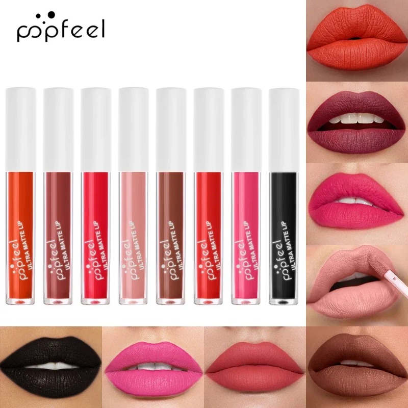 Rouge à lèvres liquide noir ma - Matte Velvet Lip Tint Long Lasting avis et prix