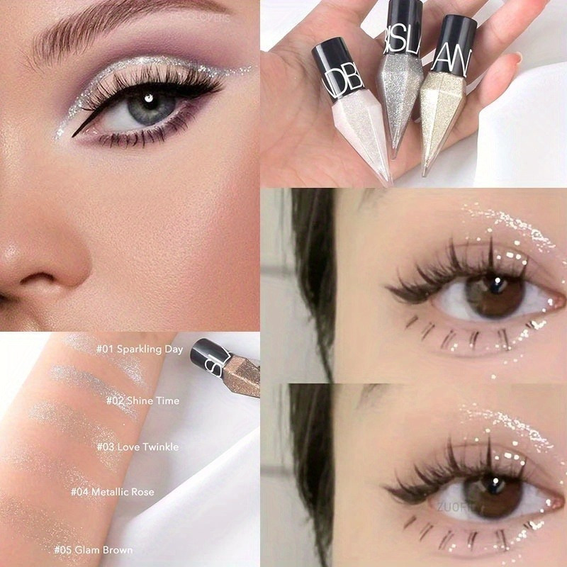 Eyeliner liquide à paillettes  - Waterproof Liquid Eyeliner Pen avis et prix