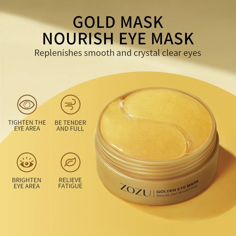 Patch de Gel pour les yeux dor - Collagen Under Eye Patches avis et prix