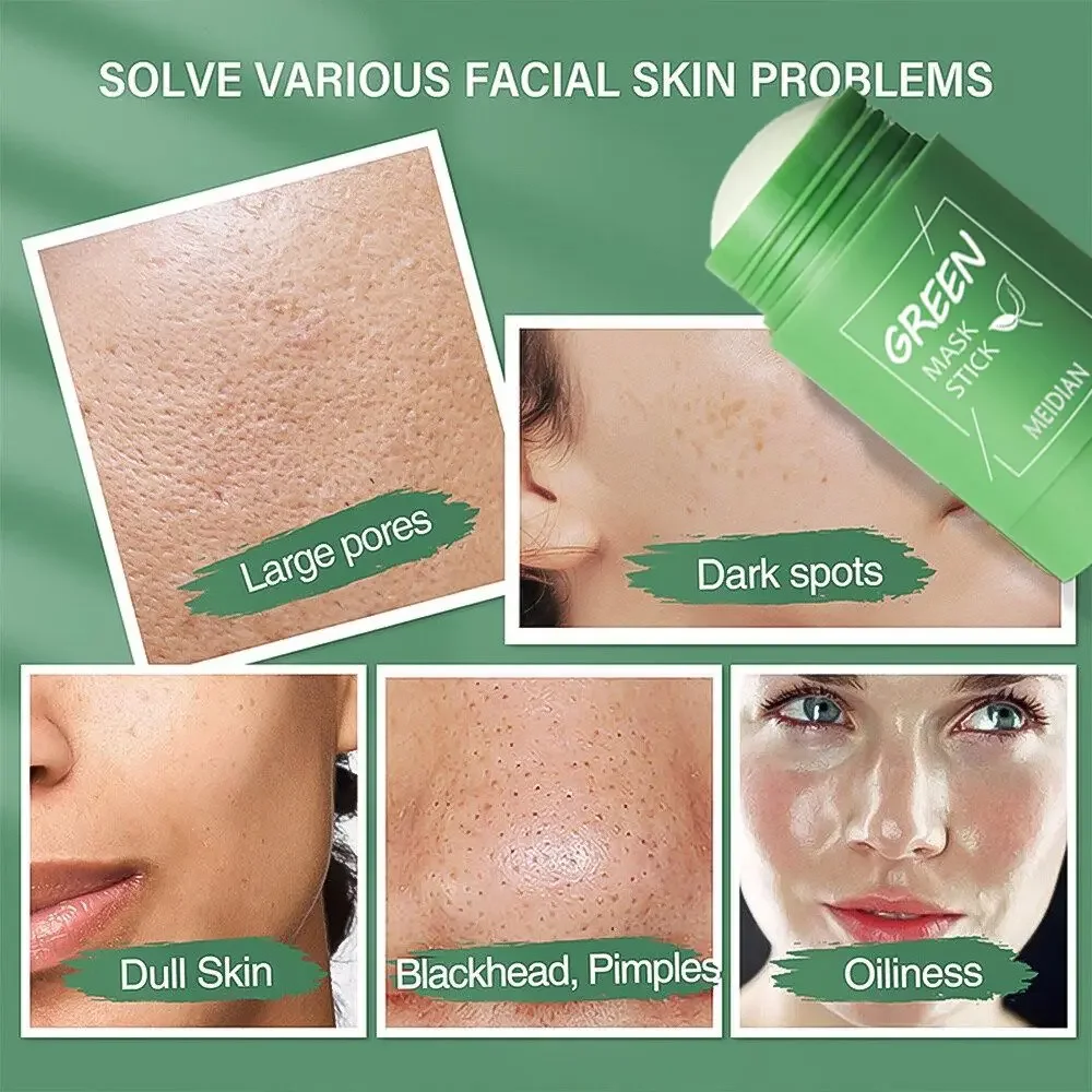 Bâton de masque au thé vert, é - Green Tea Cleansing Clay Mask avis et prix
