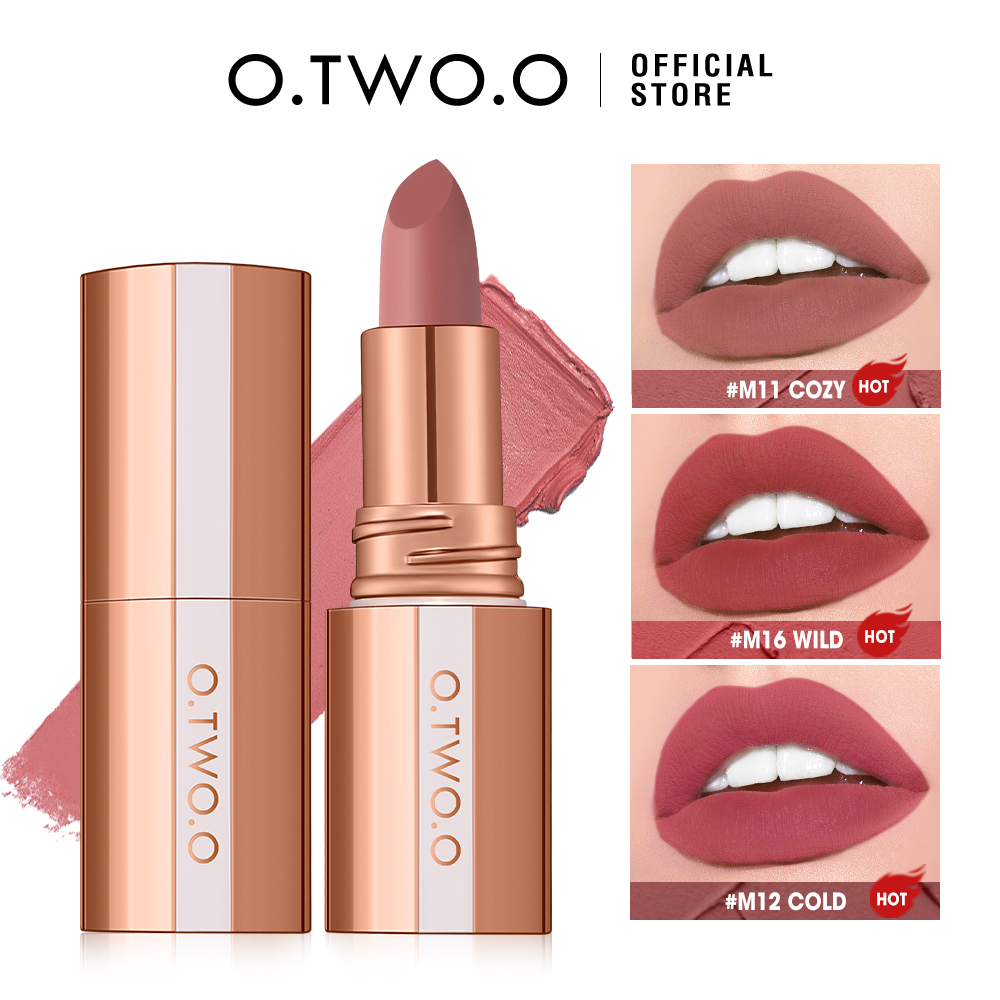 O.TWO.O-Rouge à Lèvres Longue  - Matte Velvet Lip Tint Long Lasting avis et prix