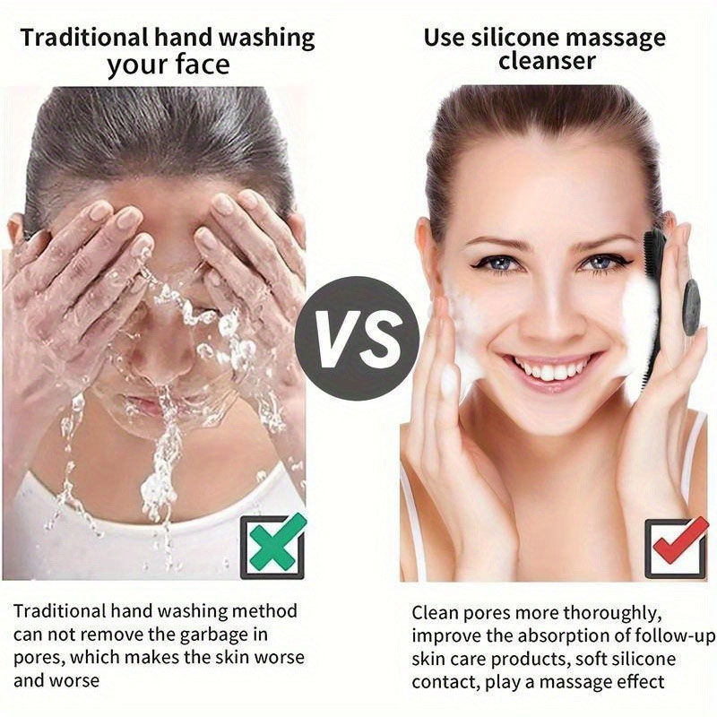 Brosse de bain exfoliante en s - Silicone Face Scrubber Electric avis et prix