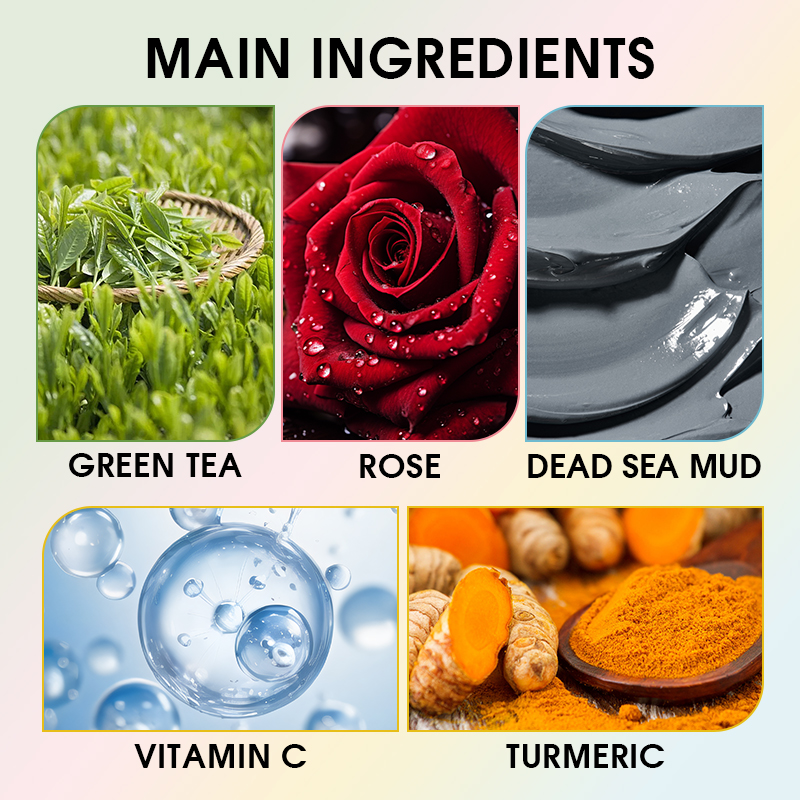 Ensemble de 4 masques pour le  - Green Tea Cleansing Clay Mask avis et prix