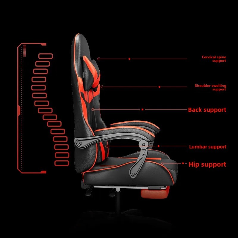 Chaise de gaming avec éclairag - Massage avis et prix