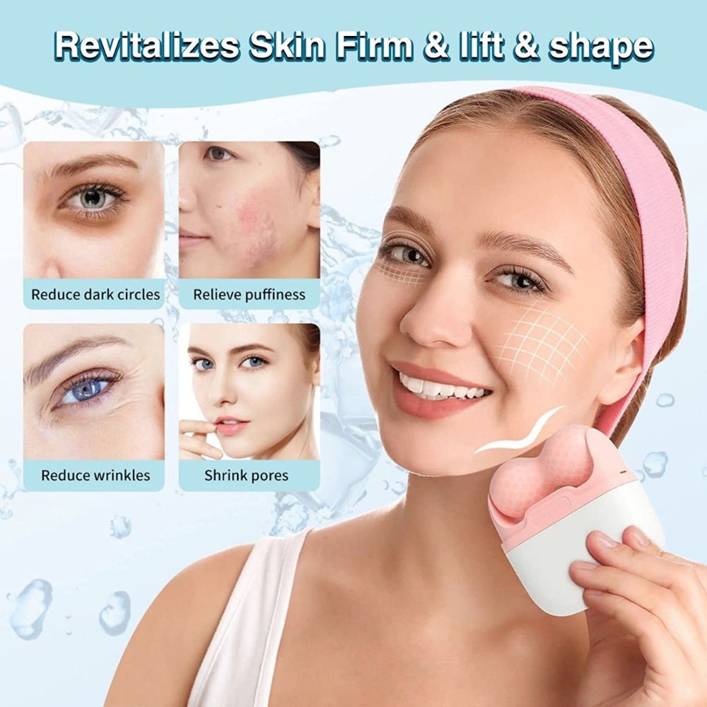 Rouleau de glace à double tête - Face Ice Roller Puffiness avis et prix