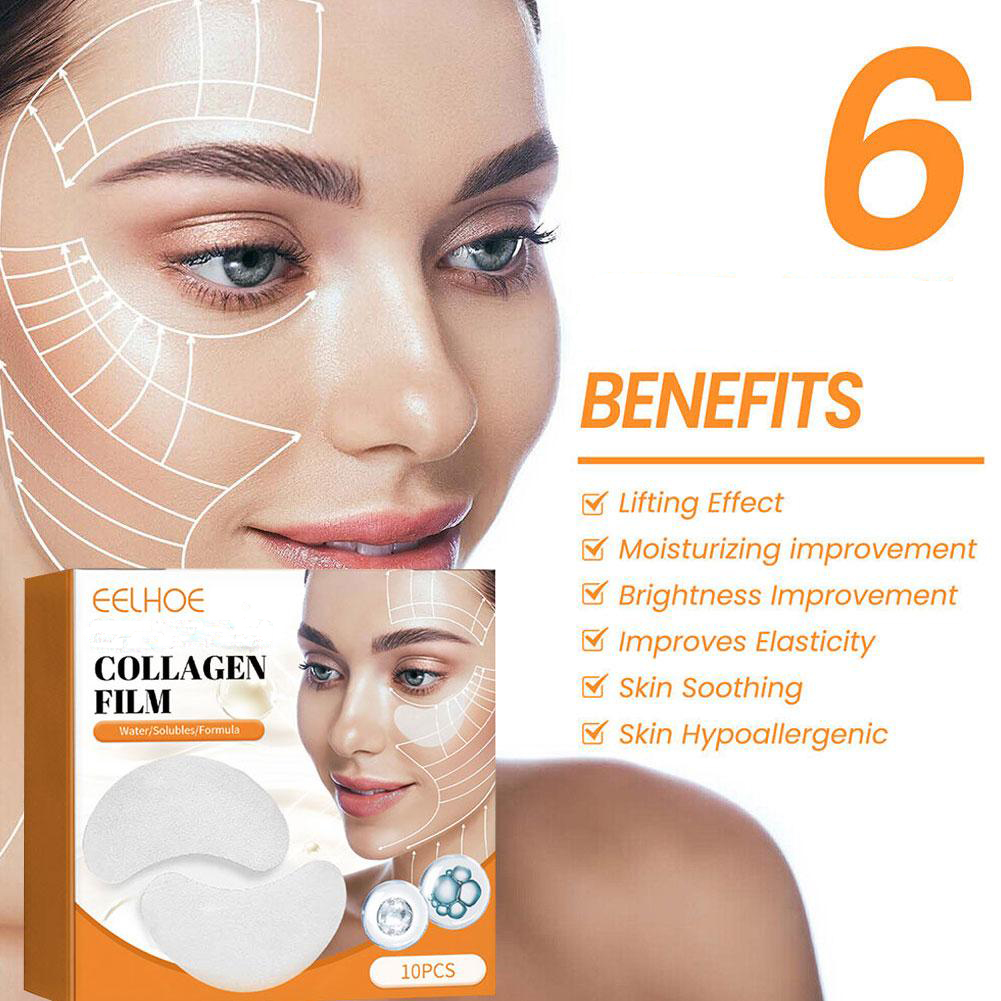 Patchs solubles au collagène,  - Collagen Under Eye Patches avis et prix